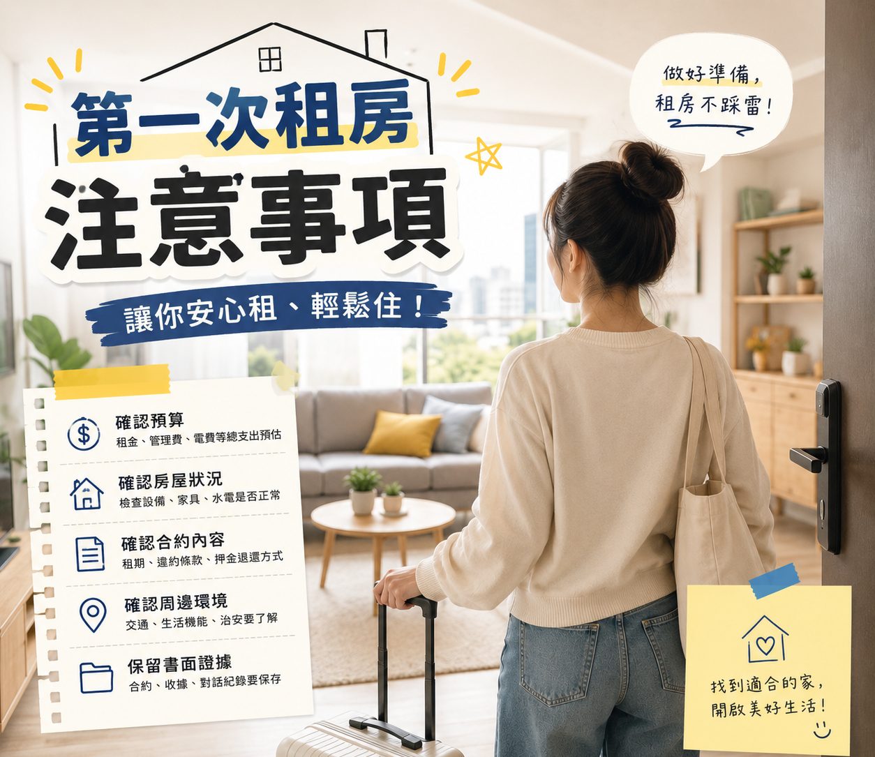✅第一次租房 請進
