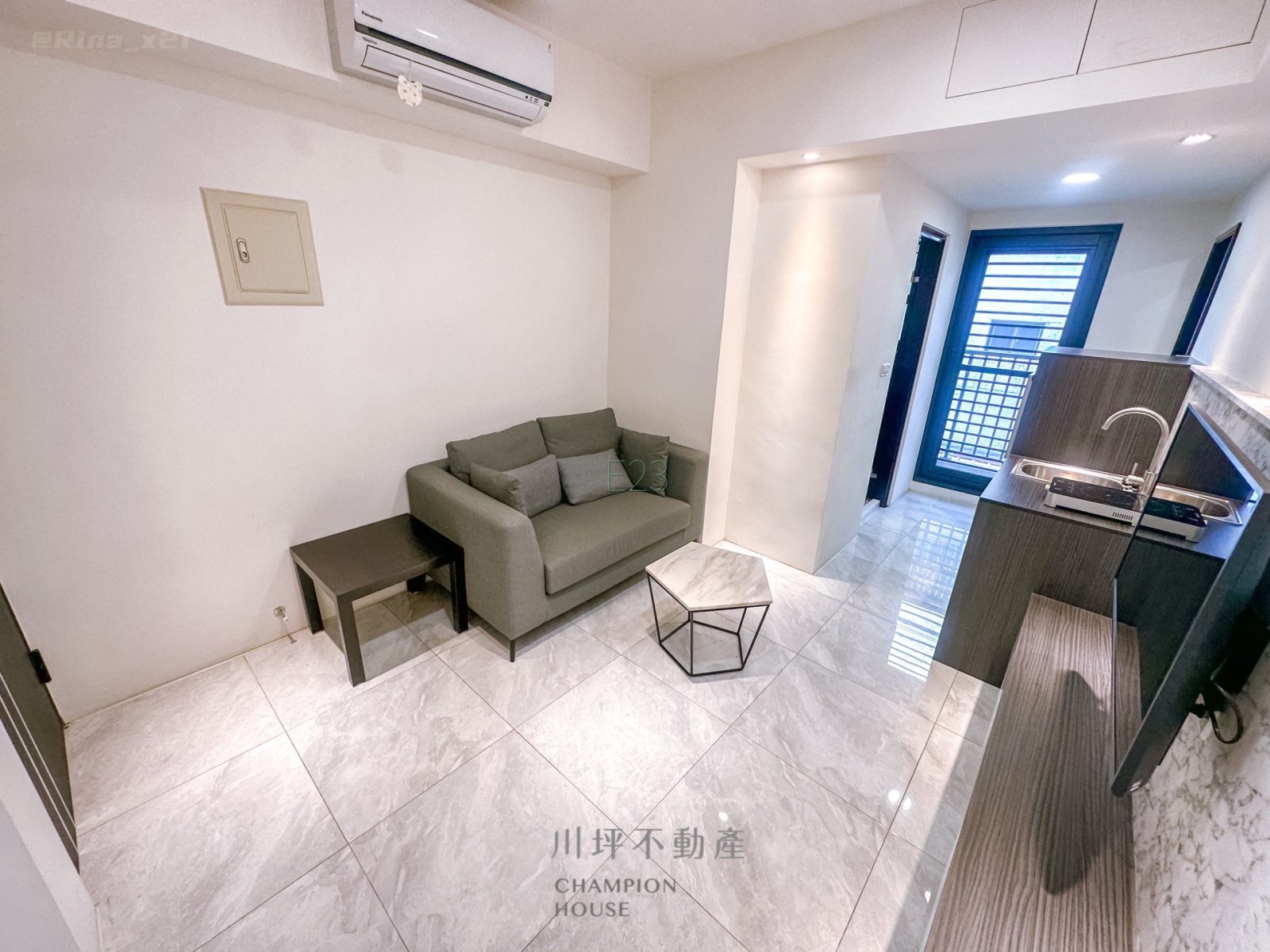 ♡ 文華高中站｜電梯透天兩房 小型健身房 可租補 -7/1可看