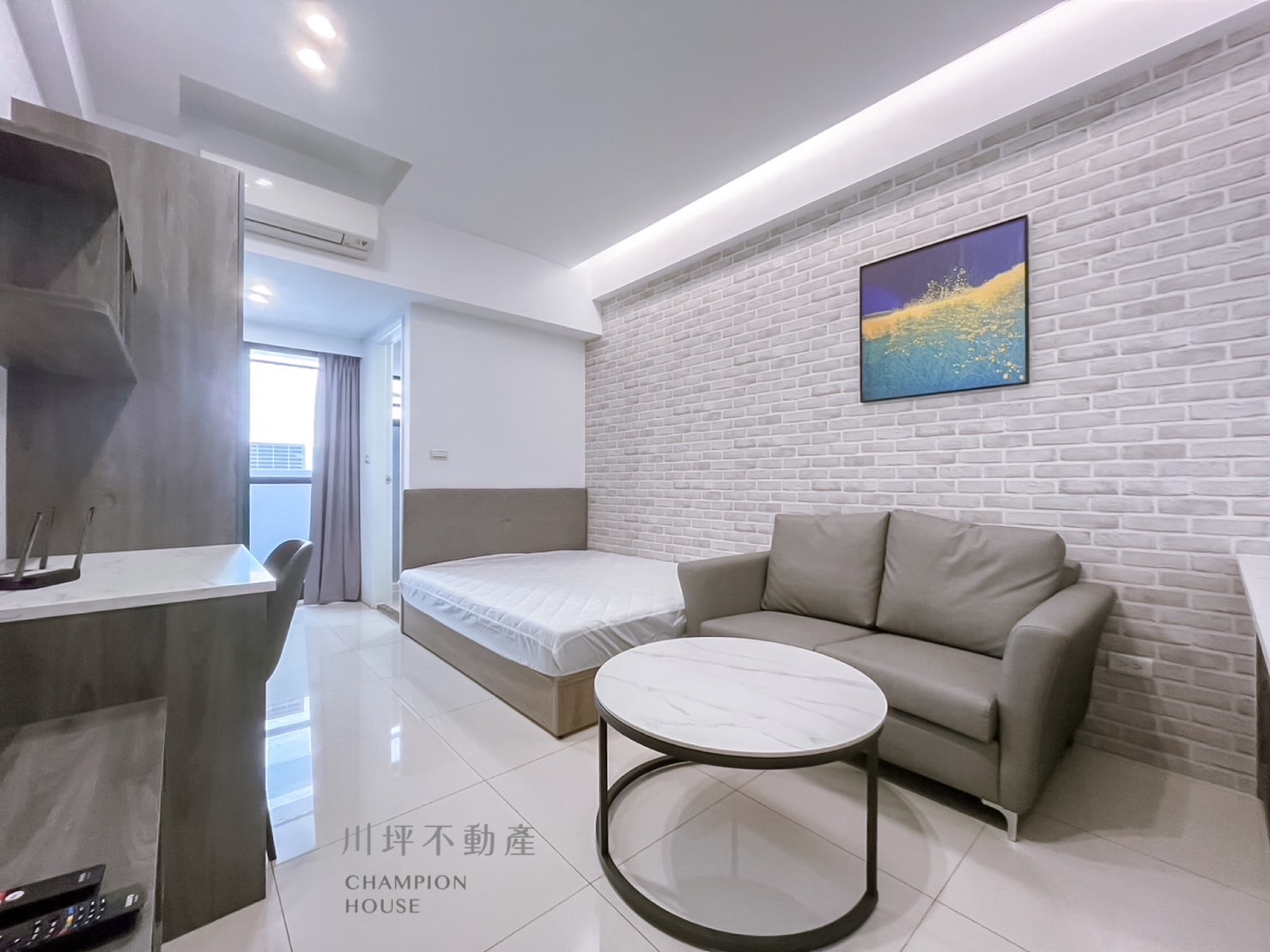 【北屯區全新電梯套房】可租補｜陽台獨洗｜衛浴開窗｜獨立300M網路