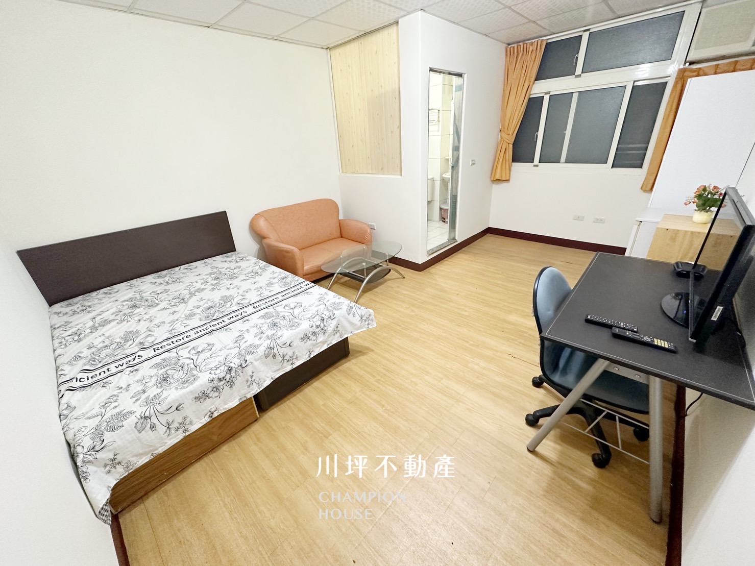【西屯區可貓套房】可租補｜近逢甲商圈｜獨洗｜小資首選