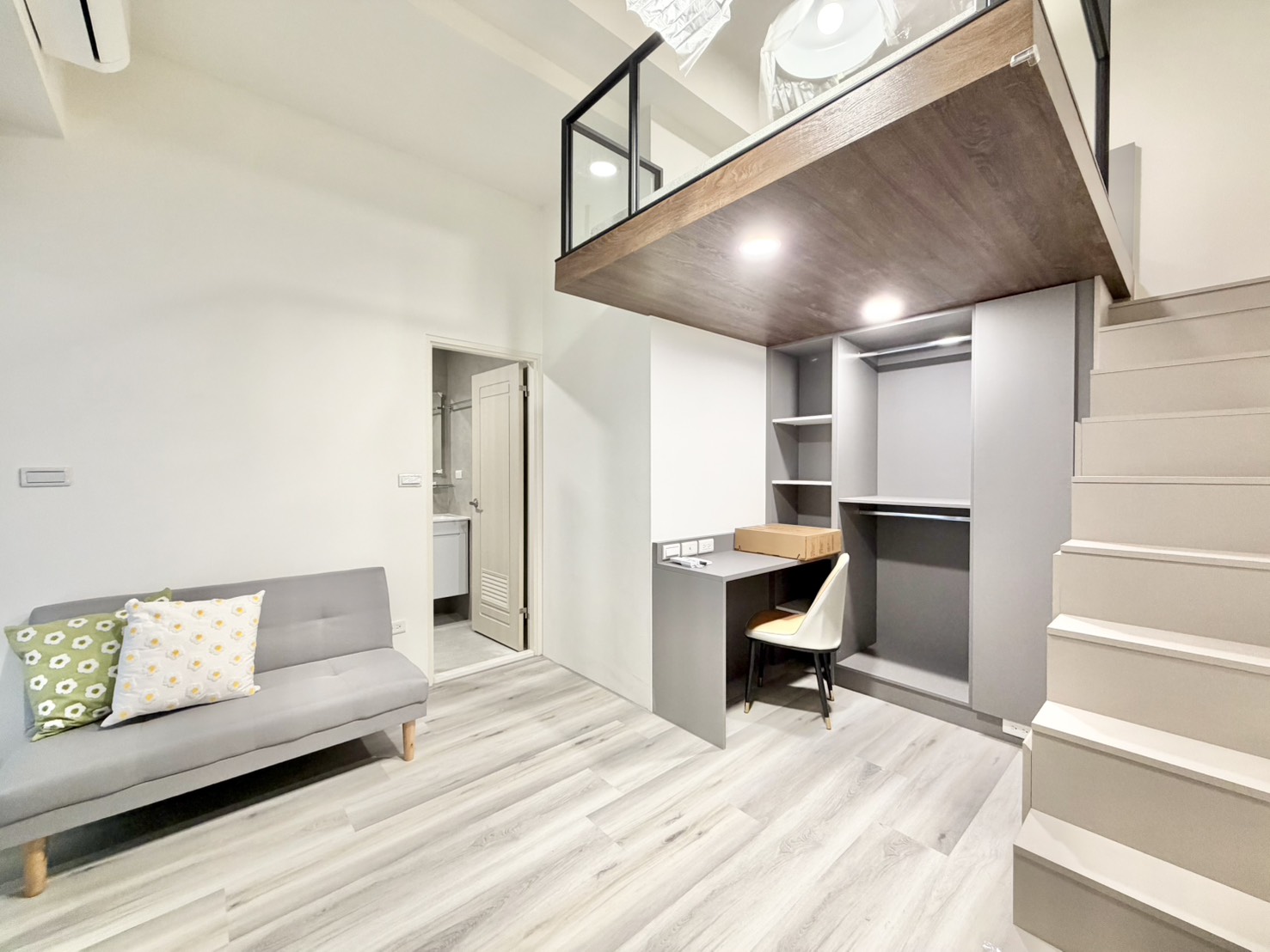 【豐原全新電梯透天】可寵租補樓中樓套房