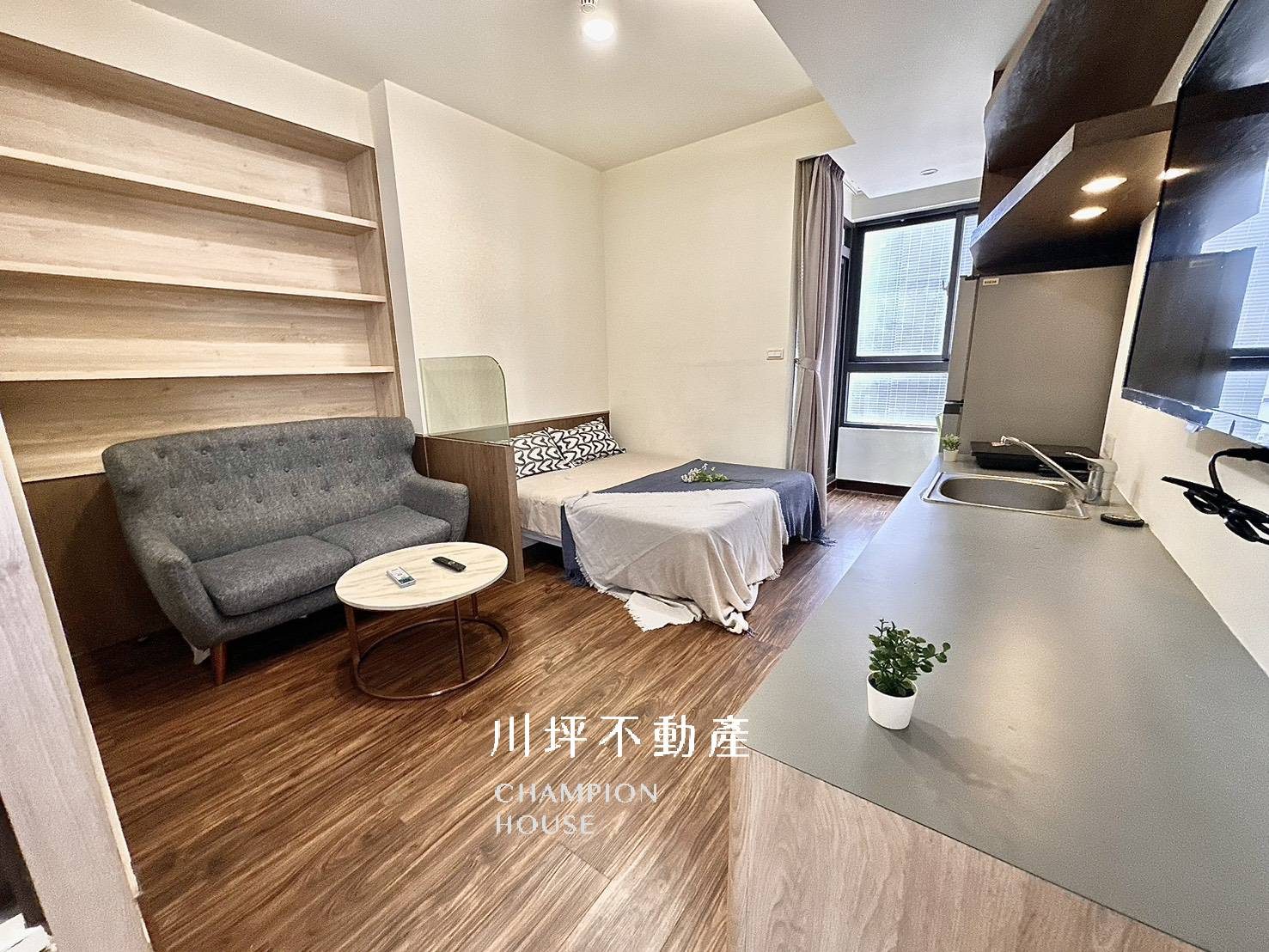 近北區一中 第二市場｜禁寵 可租補 陽台獨洗 流理台 乾濕分離💫