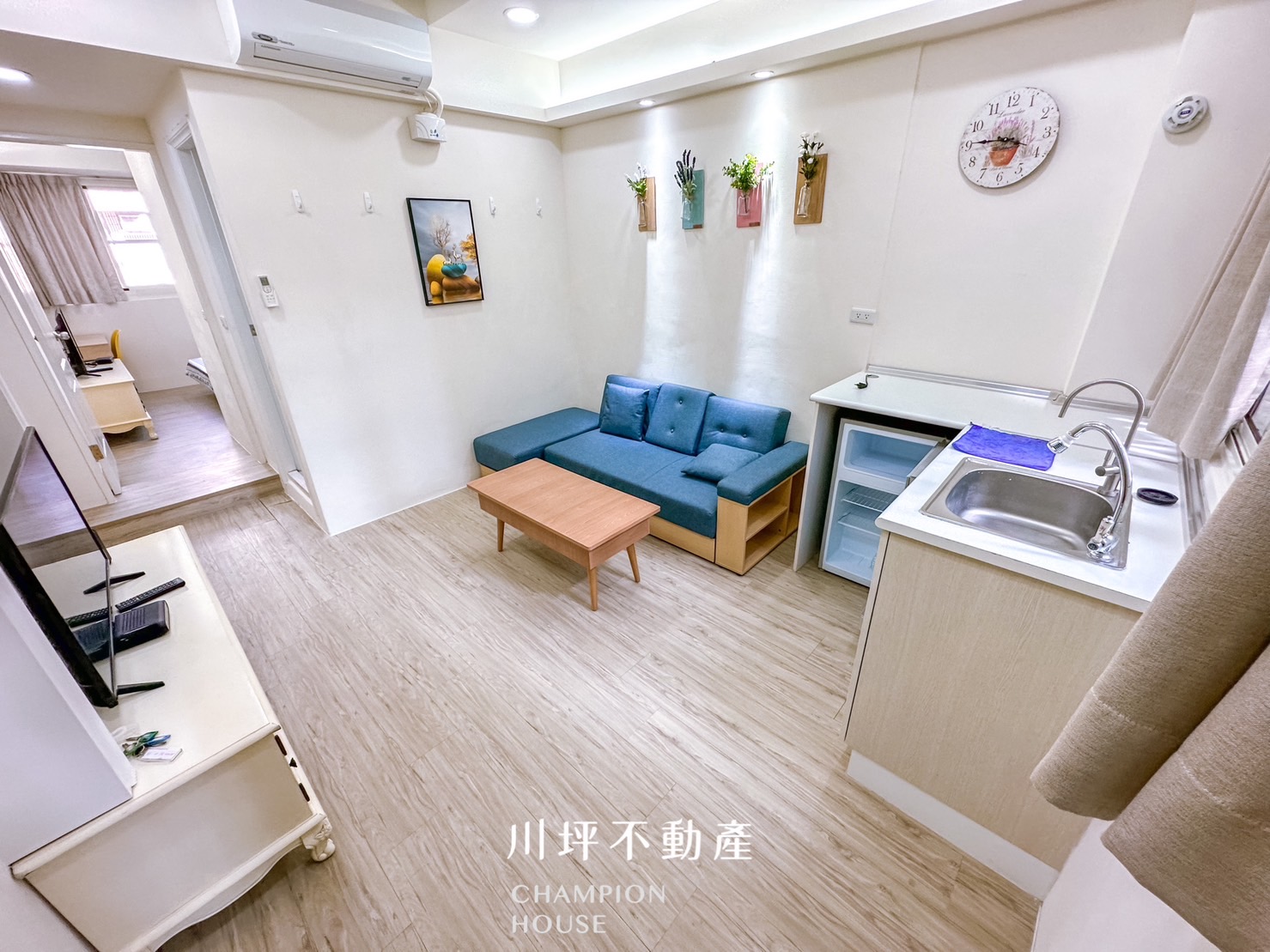 ♡ E23 一房一廳｜更衣室 爬梯 陽台獨洗 可租補