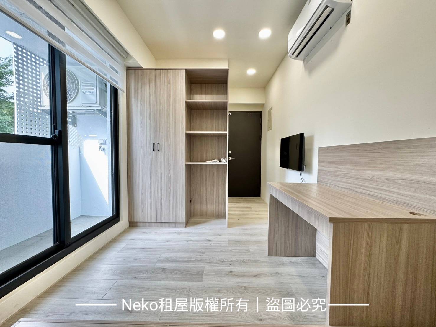 【南區全新電梯套房】可雙租補｜陽台獨洗曬｜全新未住｜系統裝潢