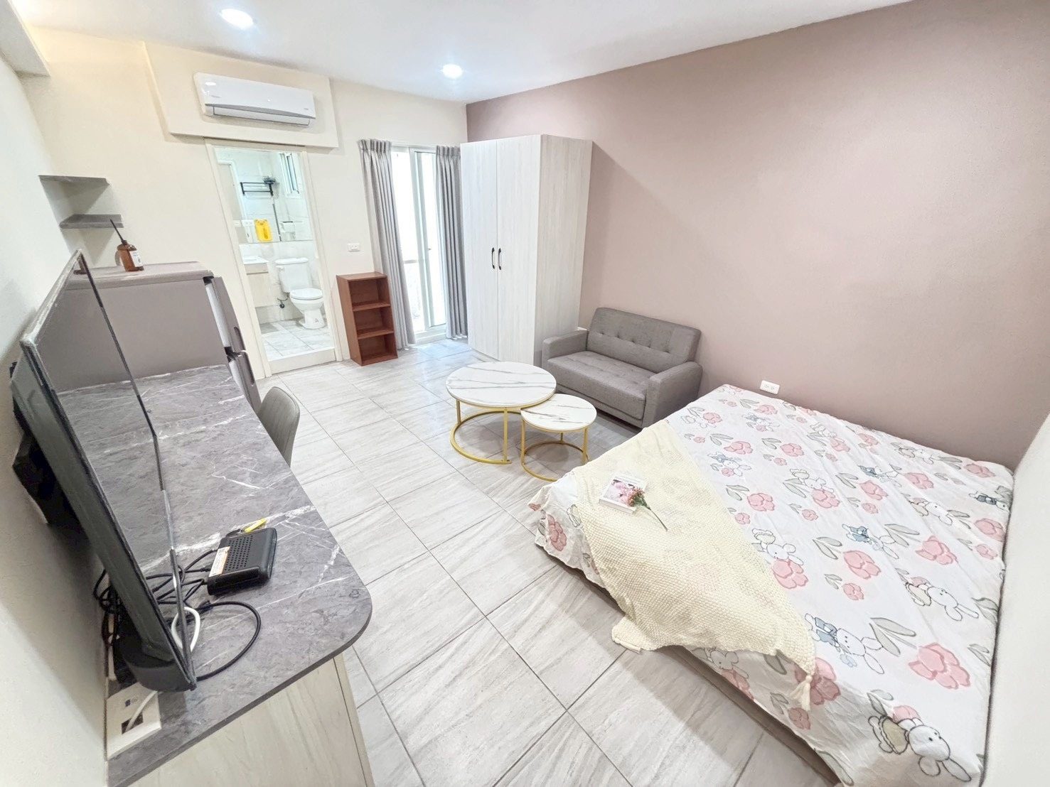 ♡ E23 近Lalaport｜爬梯 陽台獨洗 可租補